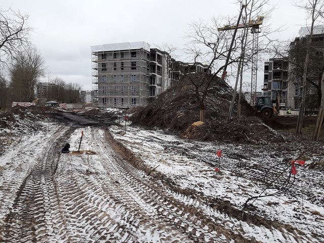 Apzaļumošanas un labiekārtošanas darbi, ceļu izbūve 7