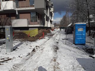 zāliena un apstādījumu ierīkošana, koksnes šķeldas seguma izbūve rotaļu laukumam 2