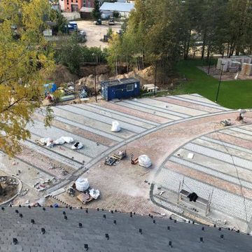 Segumu izbūve, zāliena un apstādījumu ierīkošana 7