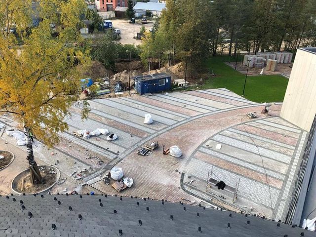 Segumu izbūve, zāliena un apstādījumu ierīkošana 7