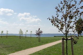 sporta laukumu izbūve, labiekārtojuma elementu uzstādīšana, rotaļu iekārtu un sporta inventāra piegāde un uzstādīšana, zāliena un apstādījumu ierīkošana 1