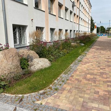 Apstādījumu ierīkošana, labiekārtojuma elementu uzstādīšana 1