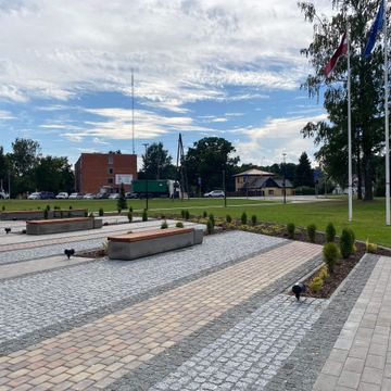 Segumu izbūve, zāliena un apstādījumu ierīkošana 6