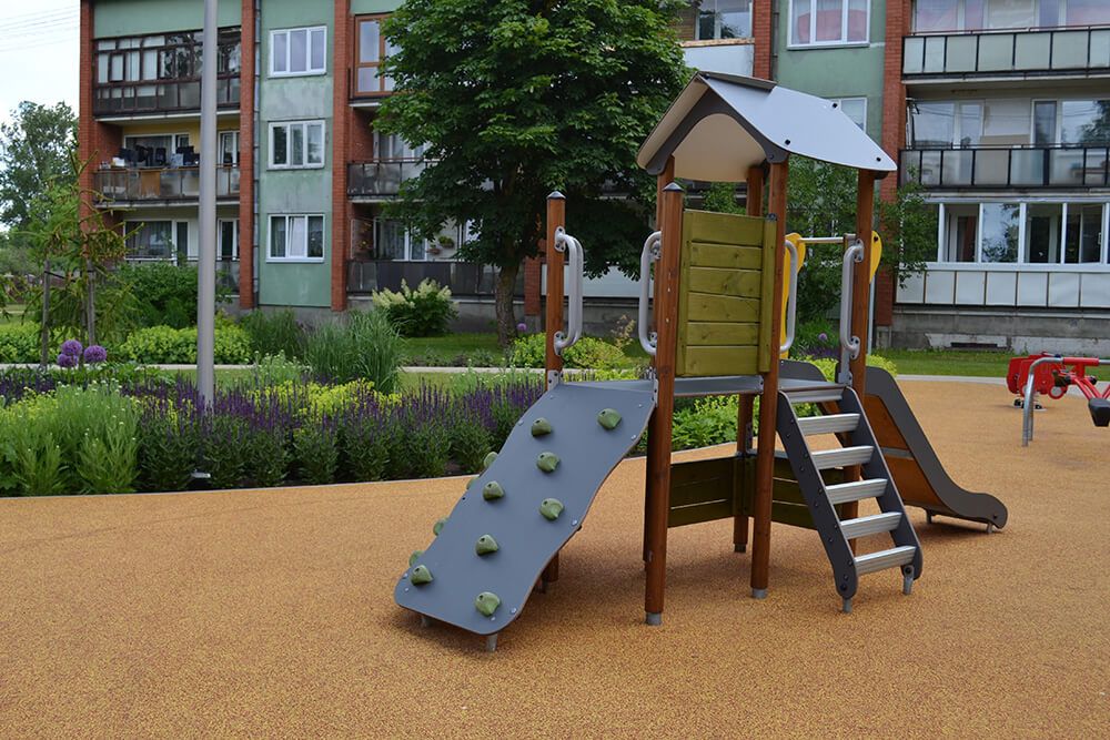 Sport and playground equipment installation 1