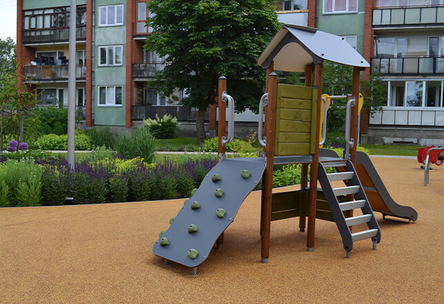 Sport and playground equipment installation