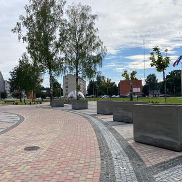 Segumu izbūve, zāliena un apstādījumu ierīkošana 5