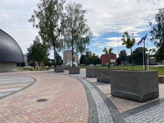 Segumu izbūve, zāliena un apstādījumu ierīkošana 5