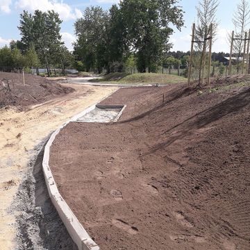 Apzaļumošanas un labiekārtošanas darbi, ceļu izbūve 11